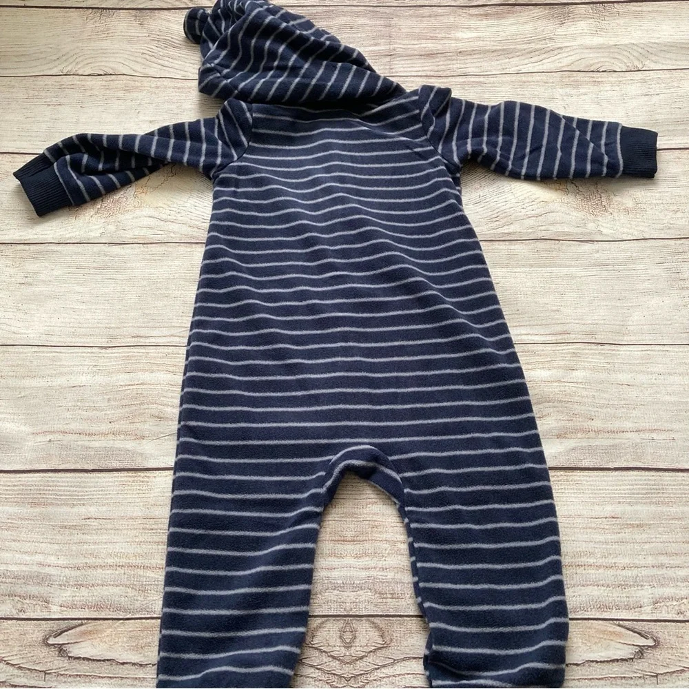 Carter’s Hooded Fleece Giraffe Jumpsuit Boys 18 Months